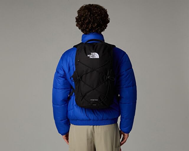 The North Face Jester Everyday Laptop Backpack - Commuter Daypack, Water Repellent, Laptop Sleeve, TNF Black-NPF, One Size | 28L recycled polyester with DWR finish, padded 16 in sleeve, chiropractor-endorsed FlexVent suspension, bottle pockets