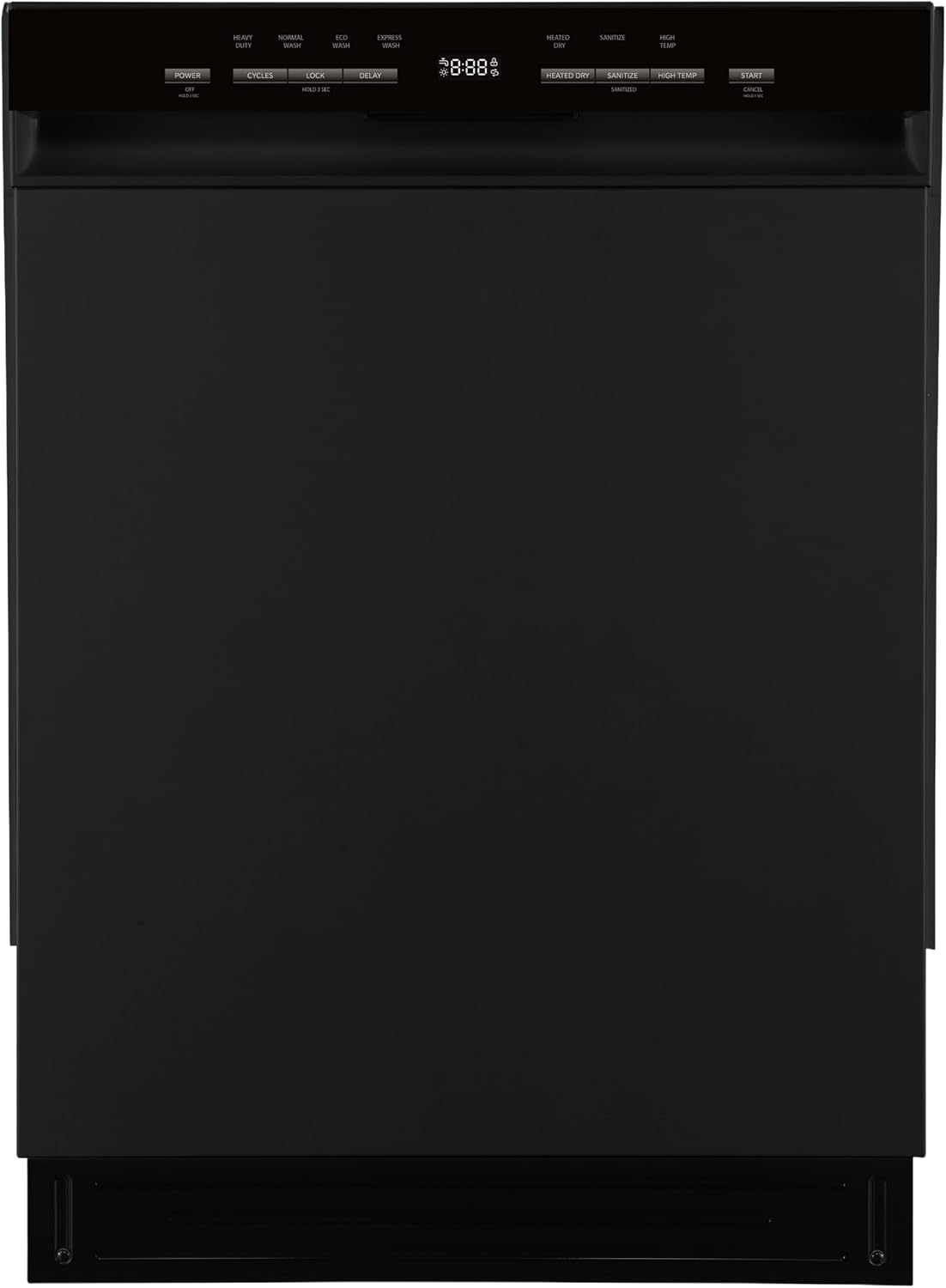 Kenmore 24" Hybrid Tub Dishwasher - Black | 54 DBA - MoreSpace Adjustable Rack, UltraWash, High Temp & SmartWash - 12 Place Settings - ENERGY STAR Certified