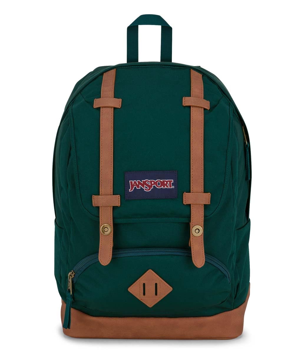 JanSport Cortlandt Laptop Backpack, Misty Rose, 15” Laptop Sleeve-Synthetic Leather Shoulder Computer Bag with Large Compartment, Padded Straps-Book Rucksack for Men, Women