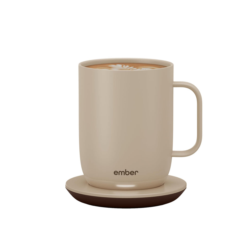 Ember Temperature Control Smart Mug 2, 14 Oz, App-Controlled Heated Coffee Mug with 80 Min Battery Life and Improved Design, White