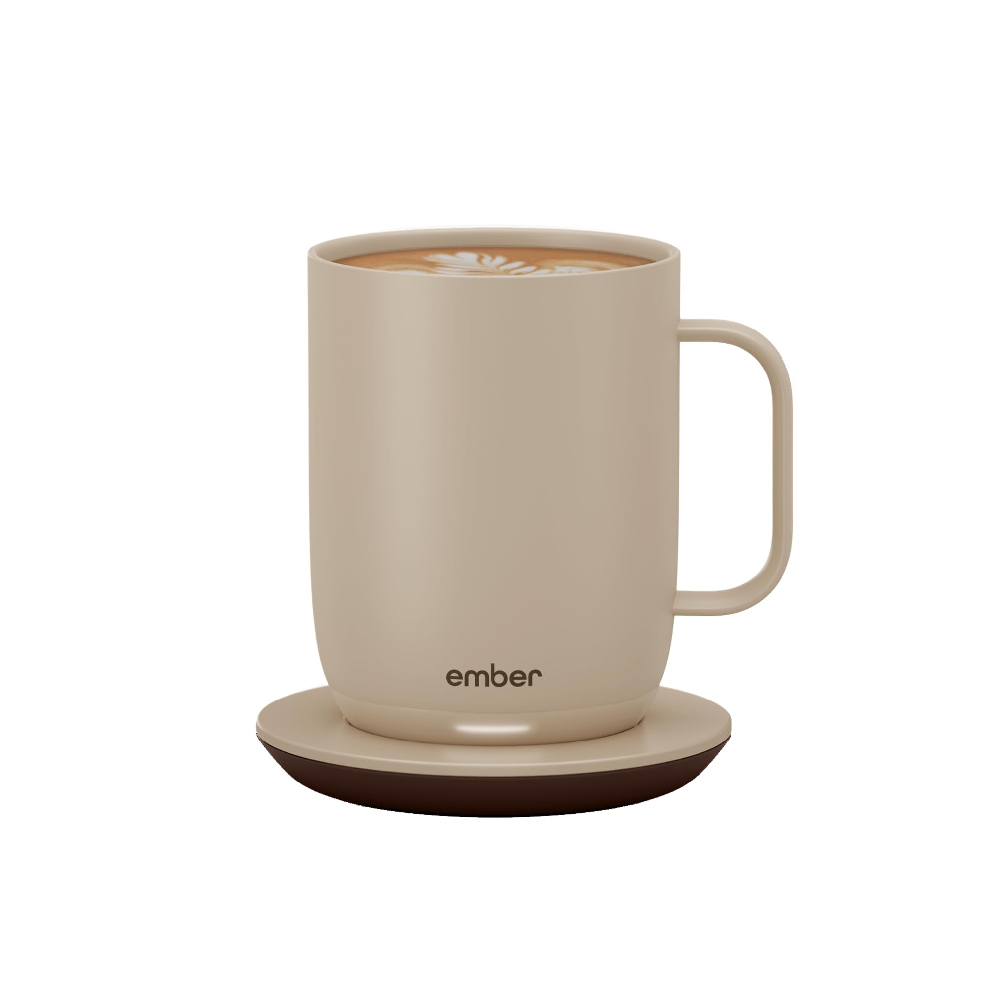 Ember Temperature Control Smart Mug 2, 14 Oz, App-Controlled Heated Coffee Mug with 80 Min Battery Life and Improved Design, White