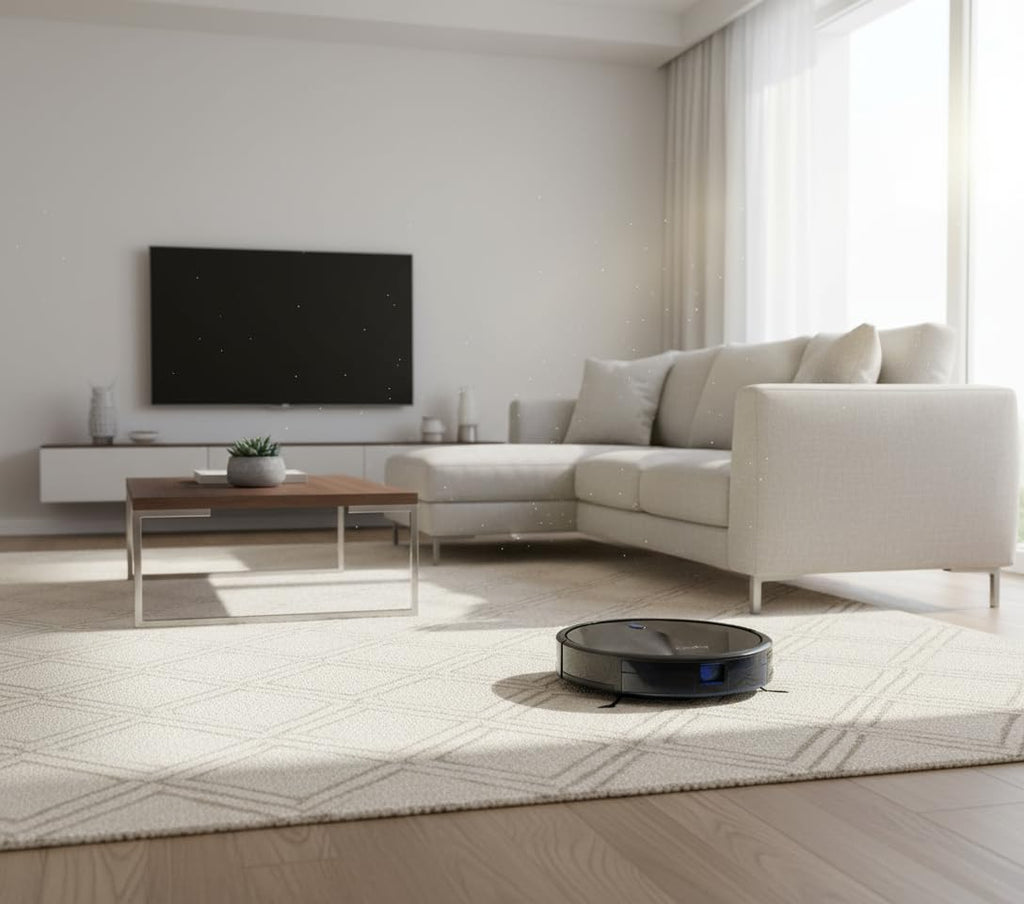 eufy 11S MAX Robot Vacuum Cleaner, Super Thin, Quiet | Self-Charging, Easy to use, Cleans Hard Floors to Medium-Pile Carpets, Black