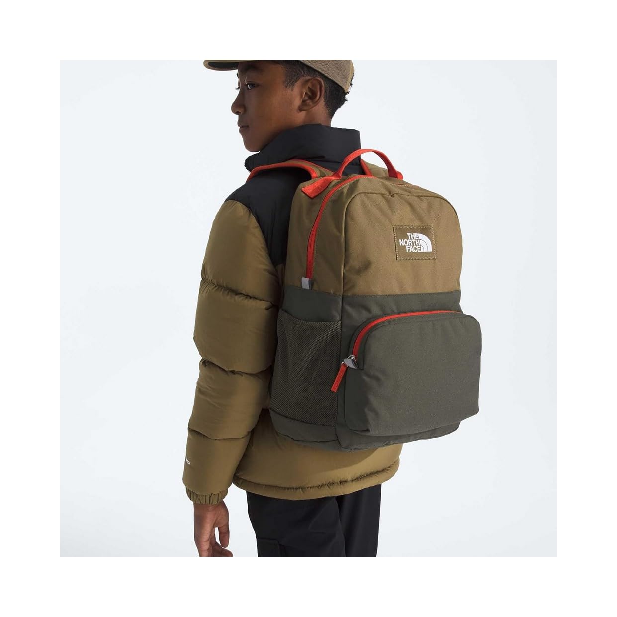 The North Face Teen Chuckwalla Daypack - Travel Backpack, Laptop Sleeve, Reflective Safety Details, Adjustable Strap, Pacific Teal/Slate Moss/Evergreen, One Size