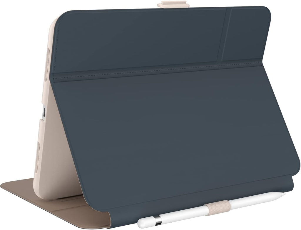 Speck iPad 10th Generation Case 2022 - Slim Multi Range Stand, Hard Back Case -Apple Pencil Holder & Drop Protection - 10.9 Inch iPad, Camera Shield - Plumberry, Crushed Apple, Crepe Pink BalanceFolio