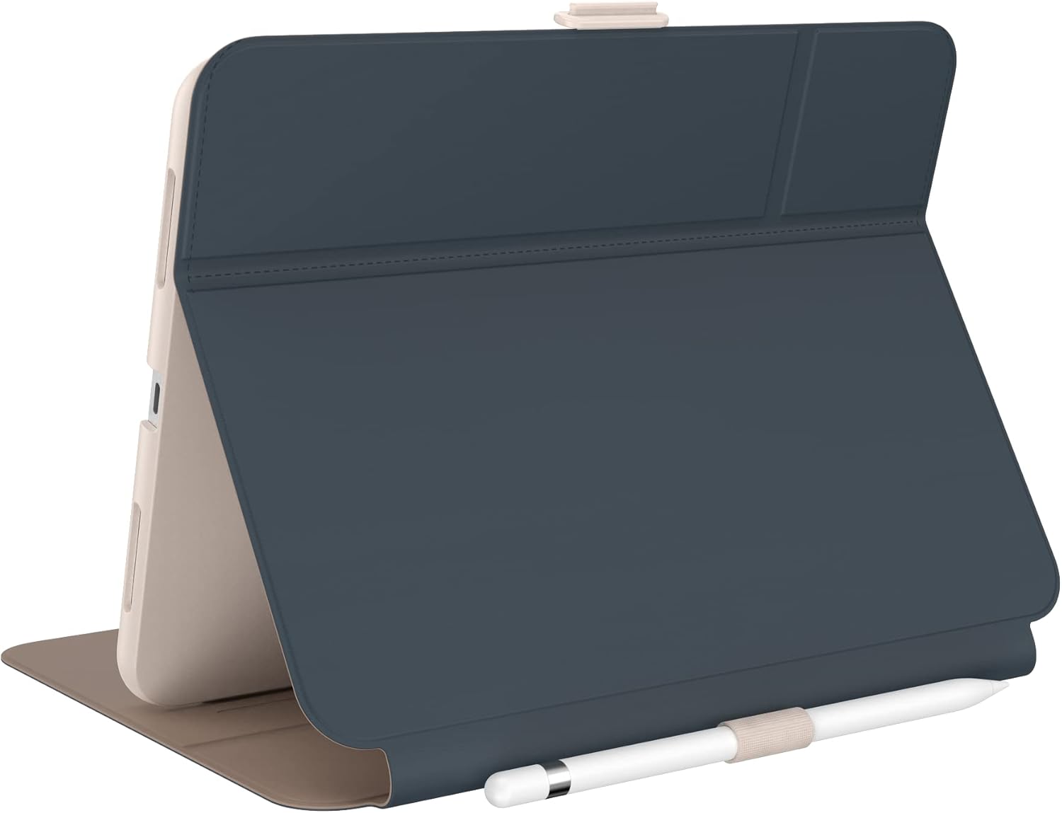 Speck iPad 10th Generation Case 2022 - Slim Multi Range Stand, Hard Back Case -Apple Pencil Holder & Drop Protection - 10.9 Inch iPad, Camera Shield - Plumberry, Crushed Apple, Crepe Pink BalanceFolio