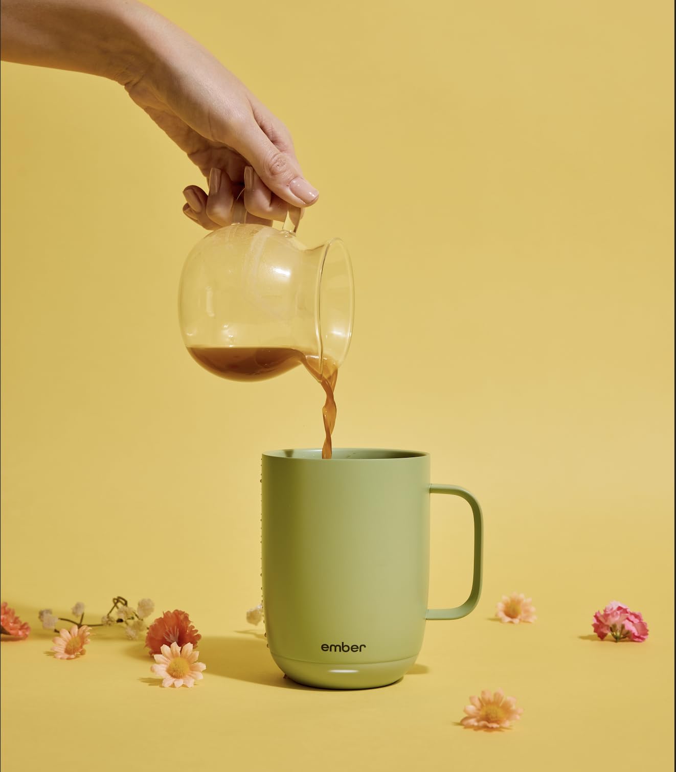 Ember Temperature Control Smart Mug 2, 14 Oz, App-Controlled Heated Coffee Mug with 80 Min Battery Life and Improved Design, White