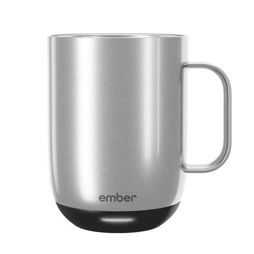 Ember Temperature Control Smart Mug 2, 14 Oz, App-Controlled Heated Coffee Mug with 80 Min Battery Life and Improved Design, White