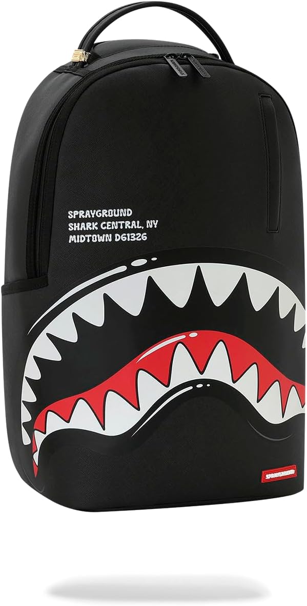 Sprayground SHARK CENTRAL BUBBLE SHARK (BLK) BACKPACK