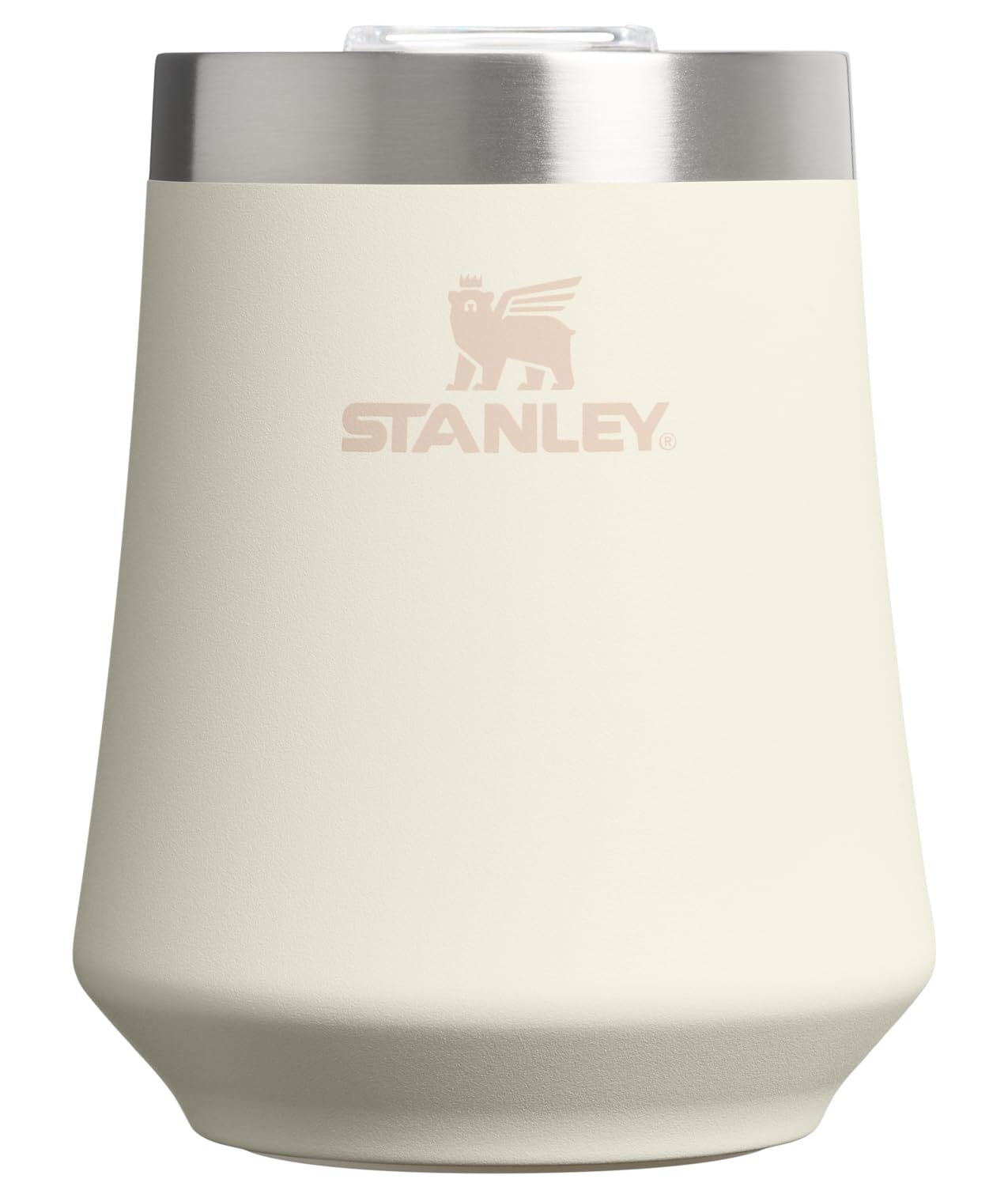STANLEY Reserve Wine Tumbler | 11 oz Stainless Steel Travel Mug For Wine, Cocktails, Soda | Keeps Drinks Cold for Hours | BPA-Free | Cream Gloss