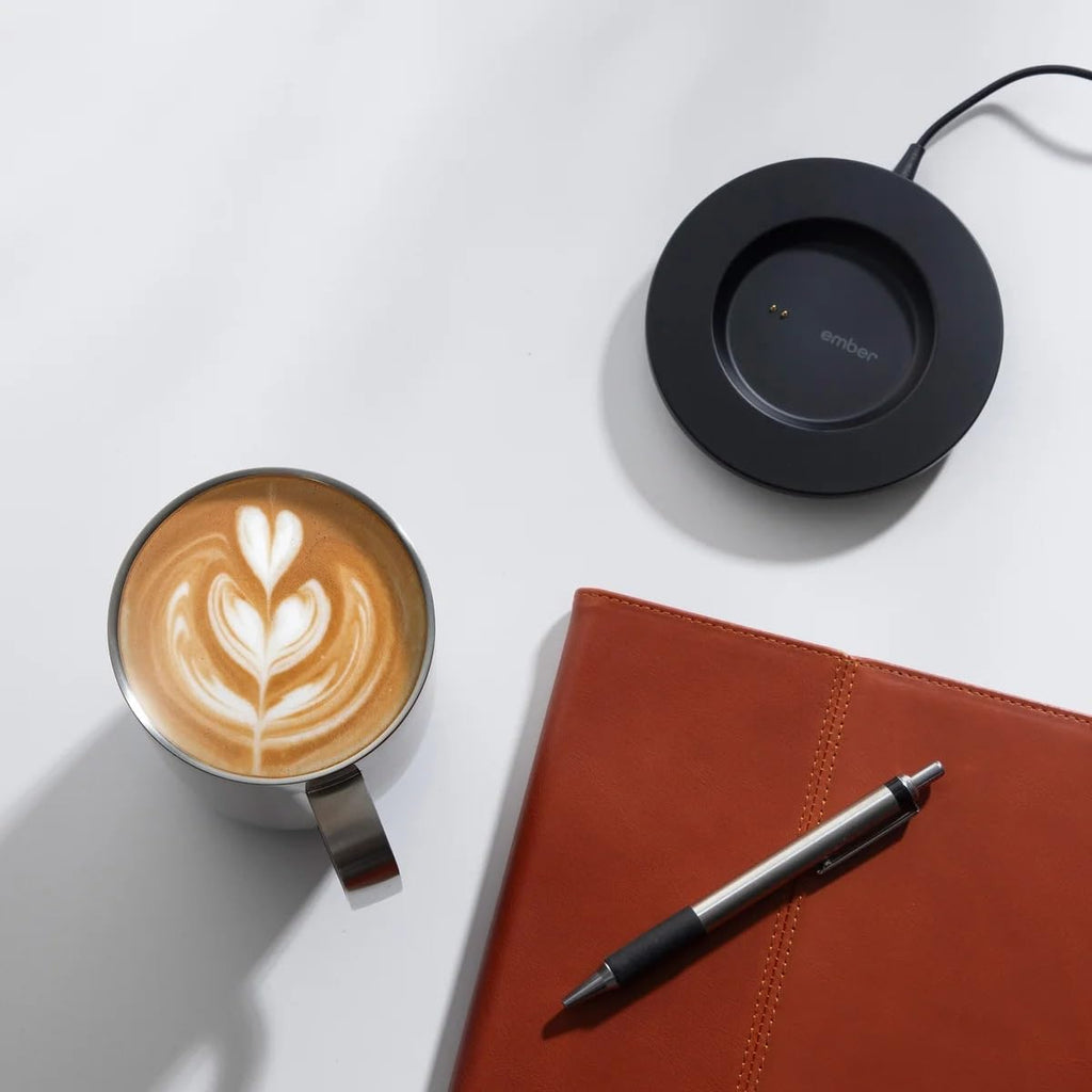 Ember Temperature Control Smart Mug 2, 14 Oz, App-Controlled Heated Coffee Mug with 80 Min Battery Life and Improved Design, White