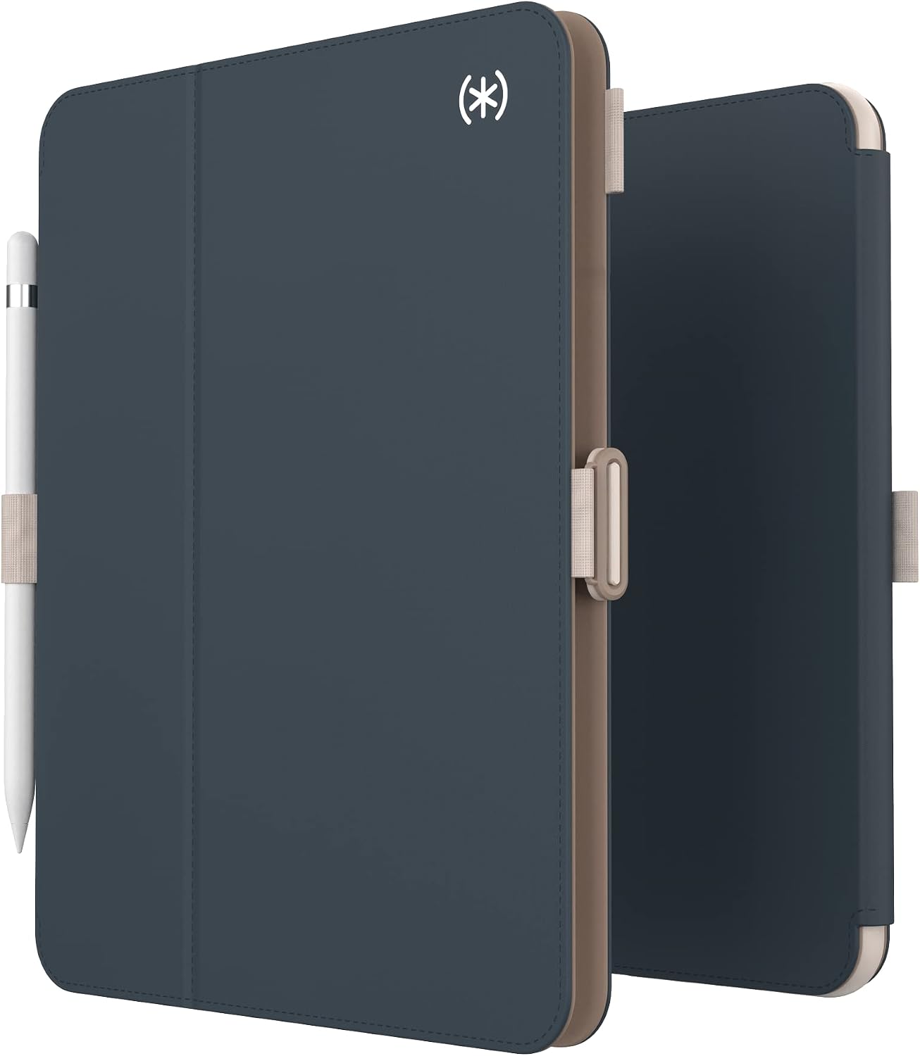 Speck iPad 10th Generation Case 2022 - Slim Multi Range Stand, Hard Back Case -Apple Pencil Holder & Drop Protection - 10.9 Inch iPad, Camera Shield - Plumberry, Crushed Apple, Crepe Pink BalanceFolio