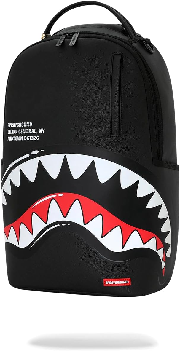 Sprayground SHARK CENTRAL BUBBLE SHARK (BLK) BACKPACK
