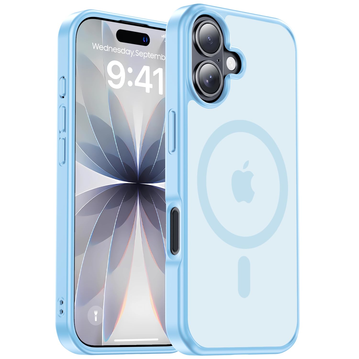 for iPhone 17 Pro Max case with Camera Lens Protector[10Ft Military-Grade Protection] Compatible with fit MagSafe Shockproof Slim Thin Cover case for iPhone 17 Pro Max 6.9 inch, Orange Bumper