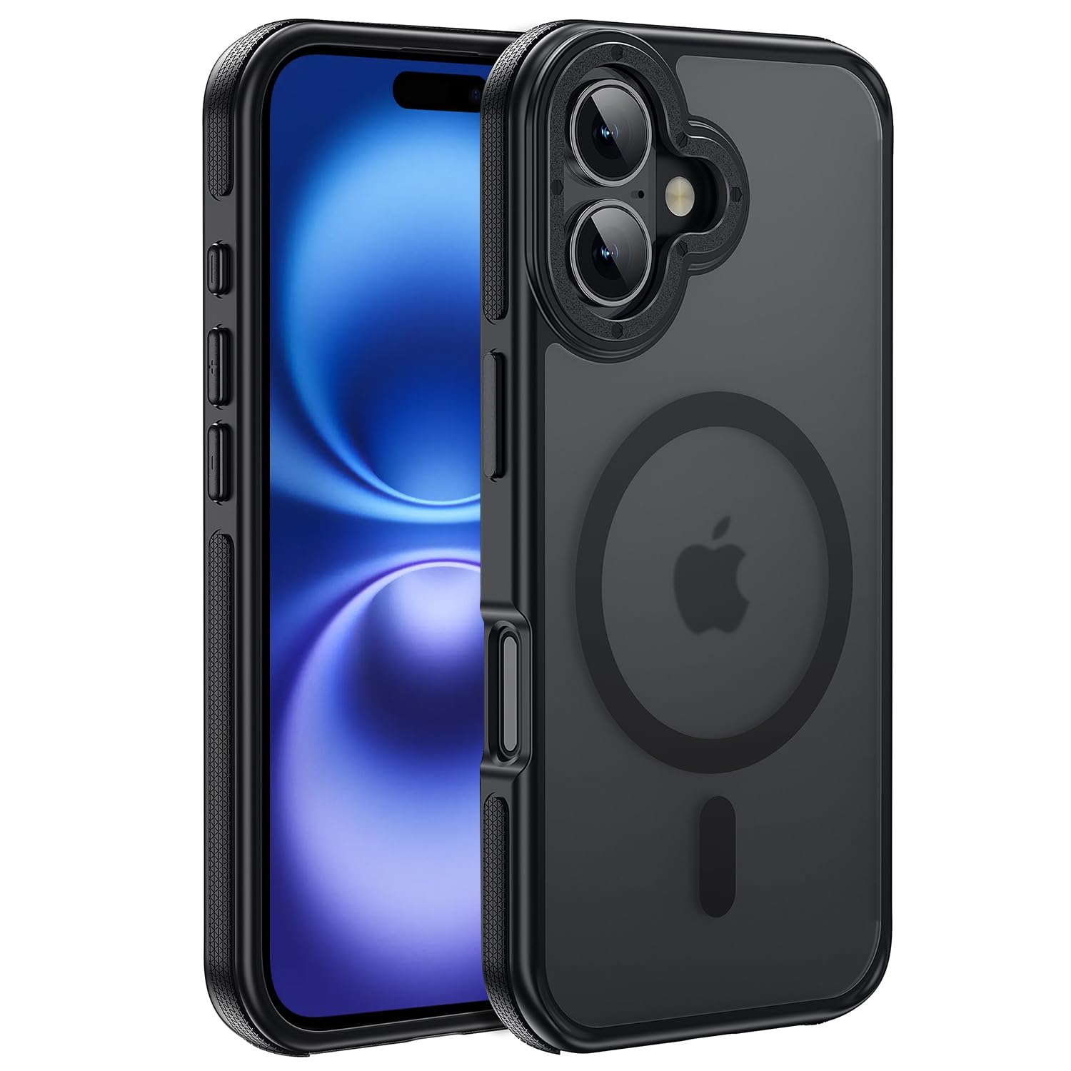 for iPhone 17 Pro Max case with Camera Lens Protector[10Ft Military-Grade Protection] Compatible with fit MagSafe Shockproof Slim Thin Cover case for iPhone 17 Pro Max 6.9 inch, Orange Bumper