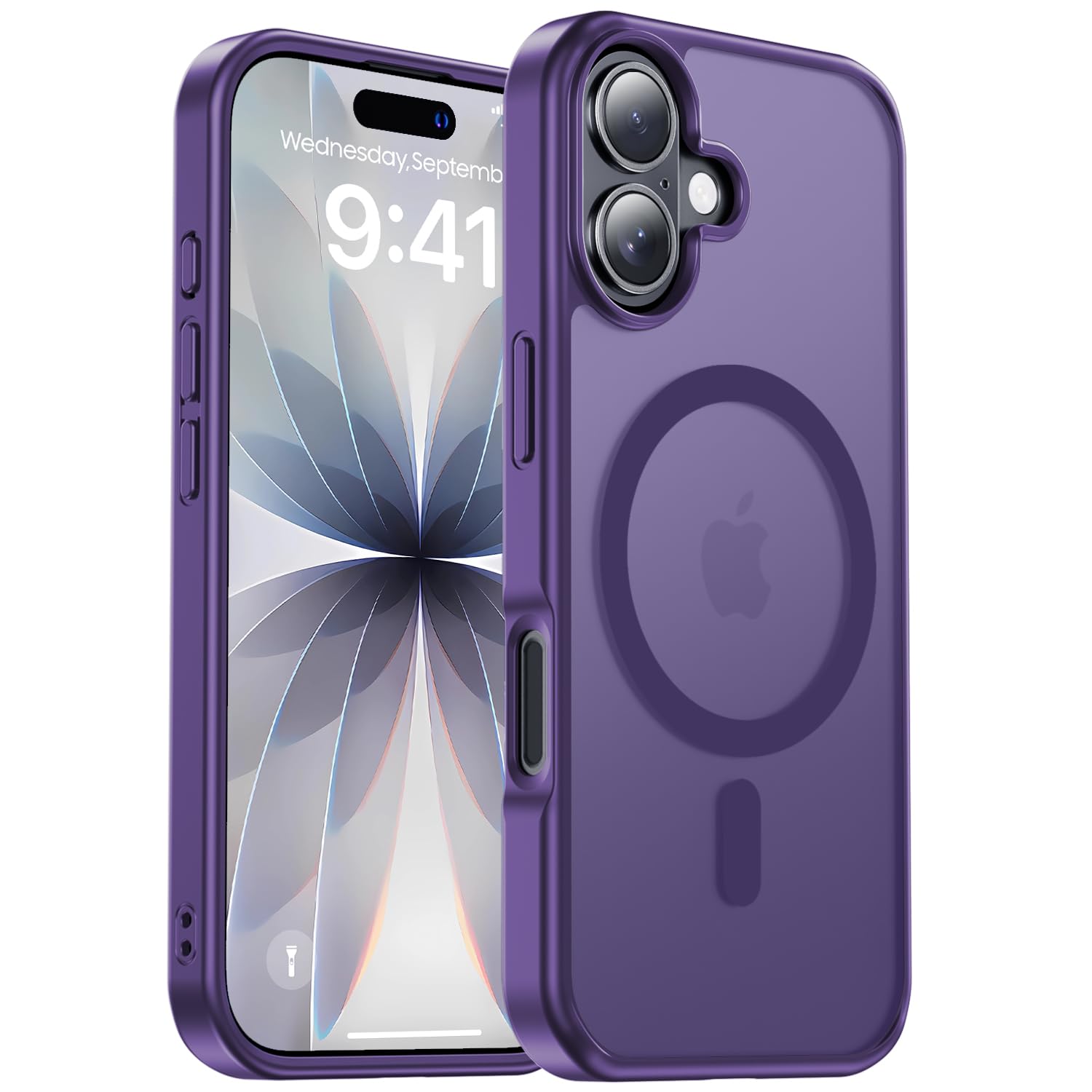 for iPhone 17 Pro Max case with Camera Lens Protector[10Ft Military-Grade Protection] Compatible with fit MagSafe Shockproof Slim Thin Cover case for iPhone 17 Pro Max 6.9 inch, Orange Bumper