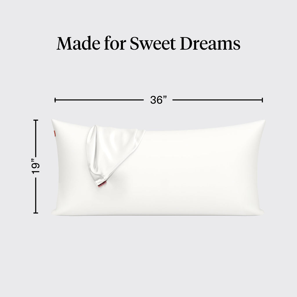 Kitsch Satin Pillowcase with Zipper - Standard Size, Leopard | Softer Than Silk Pillow Cases, Smooth Cooling Satin Pillow Case for Hair and Skin, Wrinkle-Free, Machine Washable