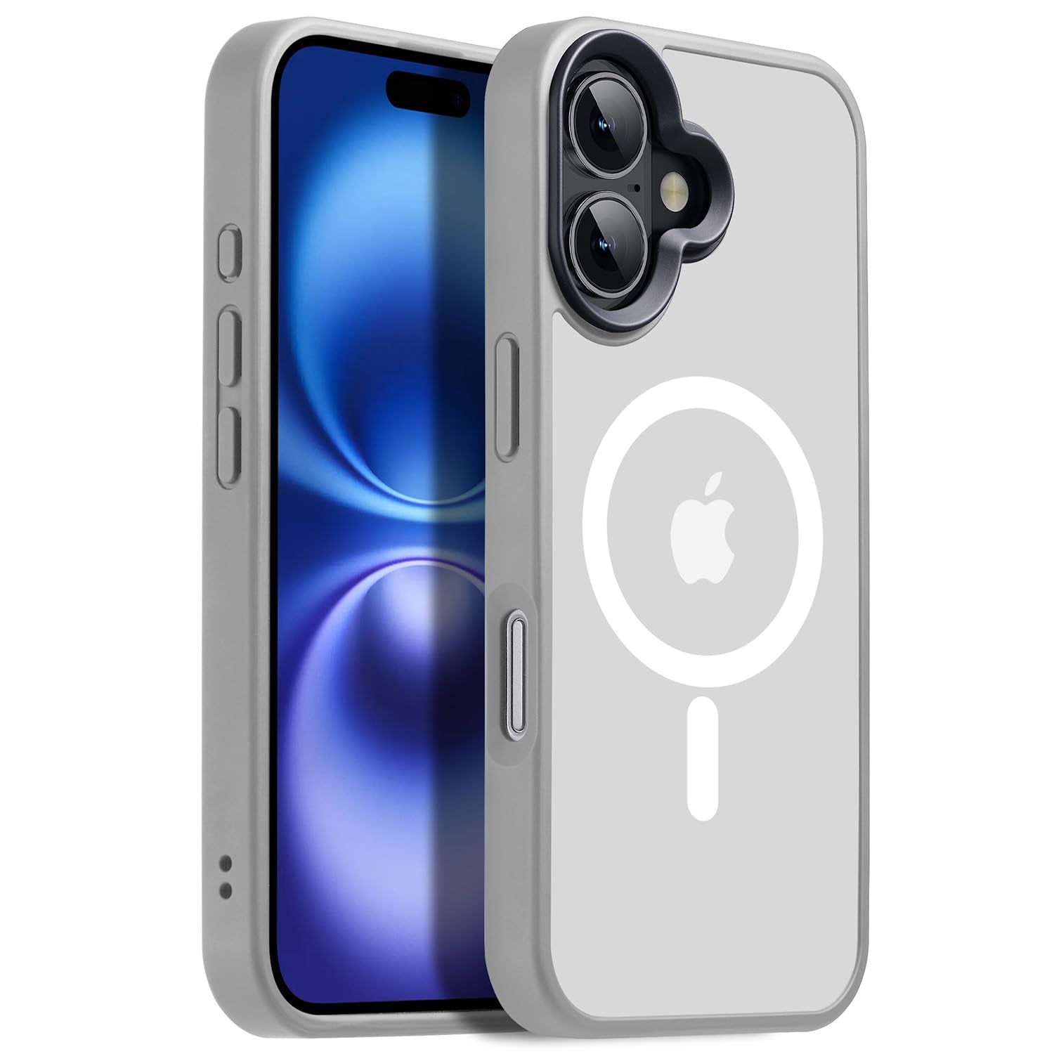 for iPhone 17 Pro Max case with Camera Lens Protector[10Ft Military-Grade Protection] Compatible with fit MagSafe Shockproof Slim Thin Cover case for iPhone 17 Pro Max 6.9 inch, Orange Bumper