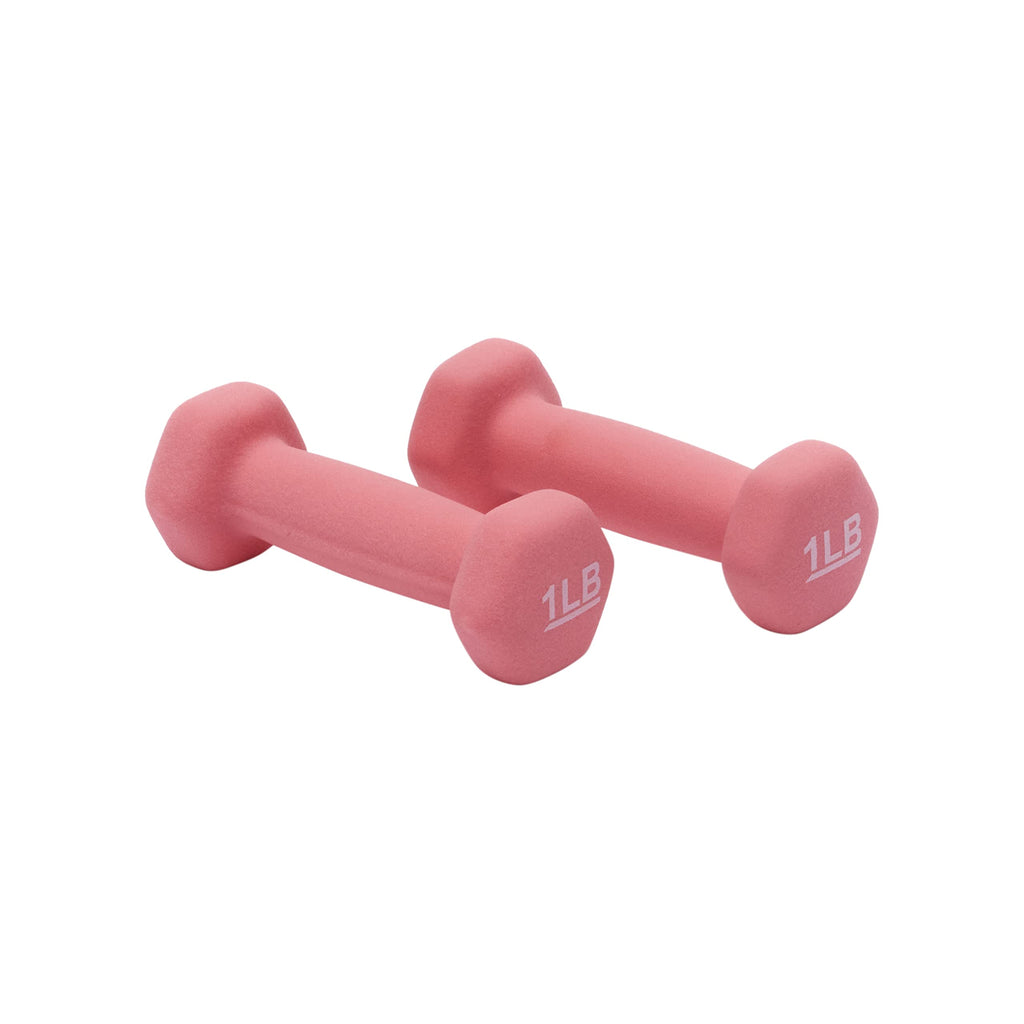 Amazon Basics Neoprene Dumbbell Hand Weights for Exercise and Muscle Toning