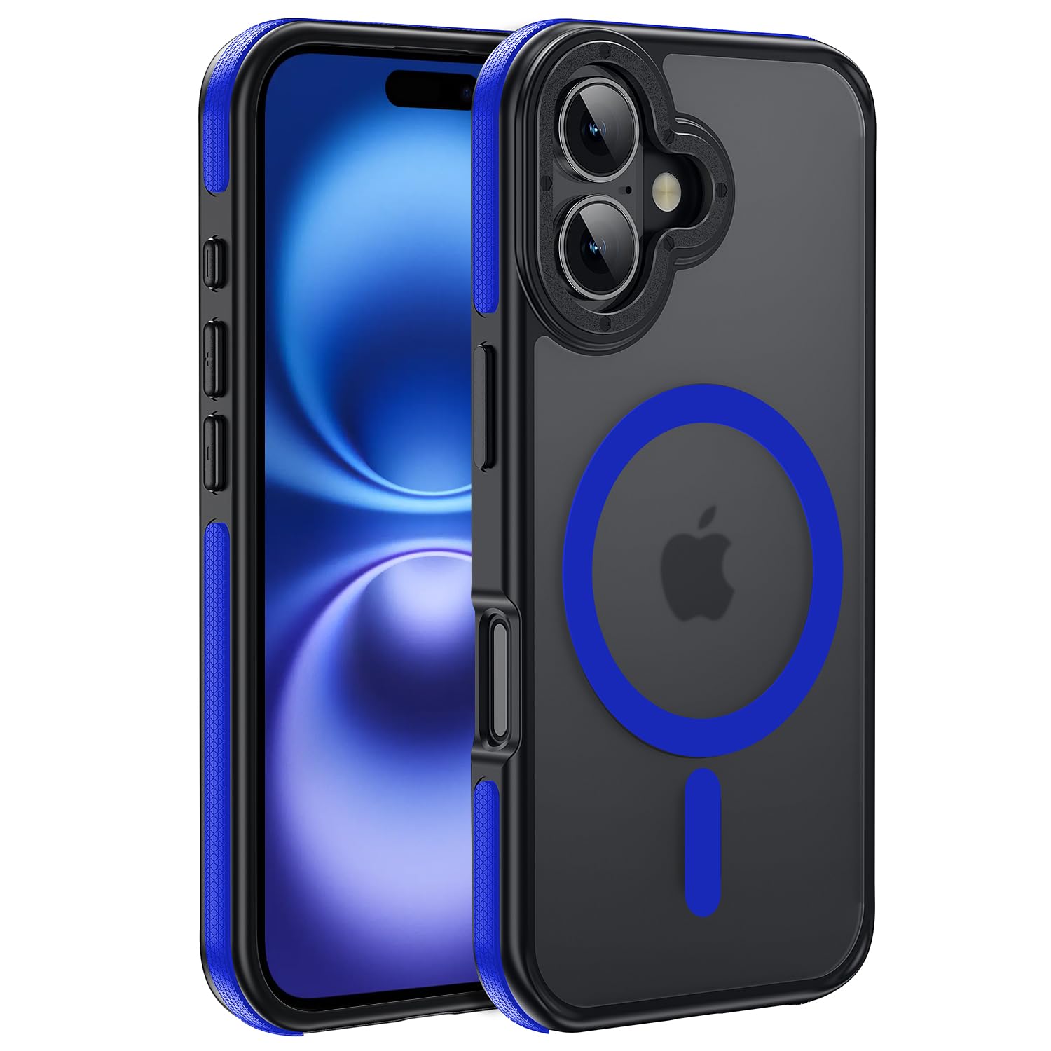 for iPhone 17 Pro Max case with Camera Lens Protector[10Ft Military-Grade Protection] Compatible with fit MagSafe Shockproof Slim Thin Cover case for iPhone 17 Pro Max 6.9 inch, Orange Bumper
