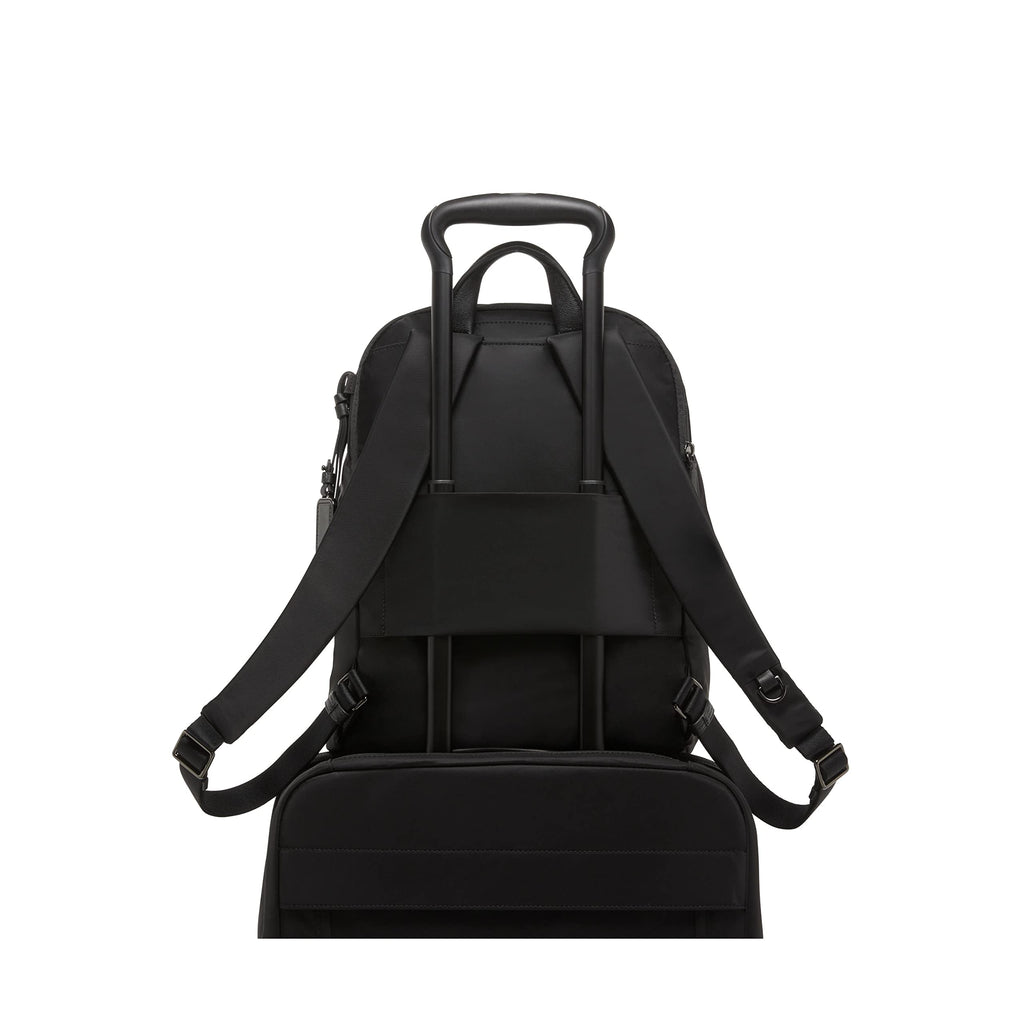 TUMI - Voyageur Halsey Backpack - Travel Backpack - For Business, Fashion, Commute - Holds Up to 14" Screens - Black & Gold