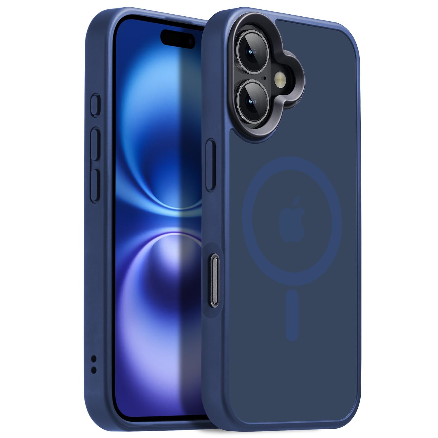 for iPhone 17 Pro Max case with Camera Lens Protector[10Ft Military-Grade Protection] Compatible with fit MagSafe Shockproof Slim Thin Cover case for iPhone 17 Pro Max 6.9 inch, Orange Bumper