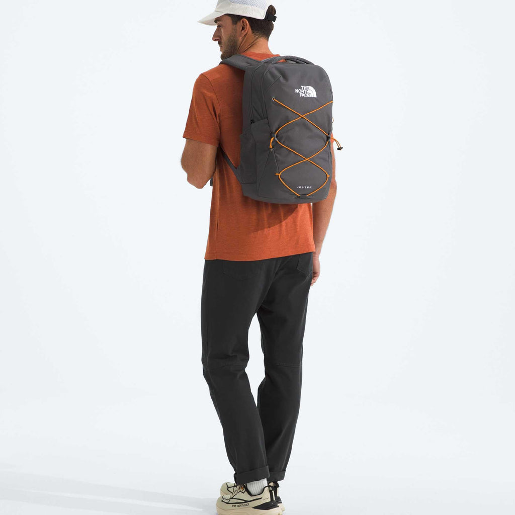 The North Face Jester Everyday Laptop Backpack - Commuter Daypack, Water Repellent, Laptop Sleeve, TNF Black-NPF, One Size | 28L recycled polyester with DWR finish, padded 16 in sleeve, chiropractor-endorsed FlexVent suspension, bottle pockets