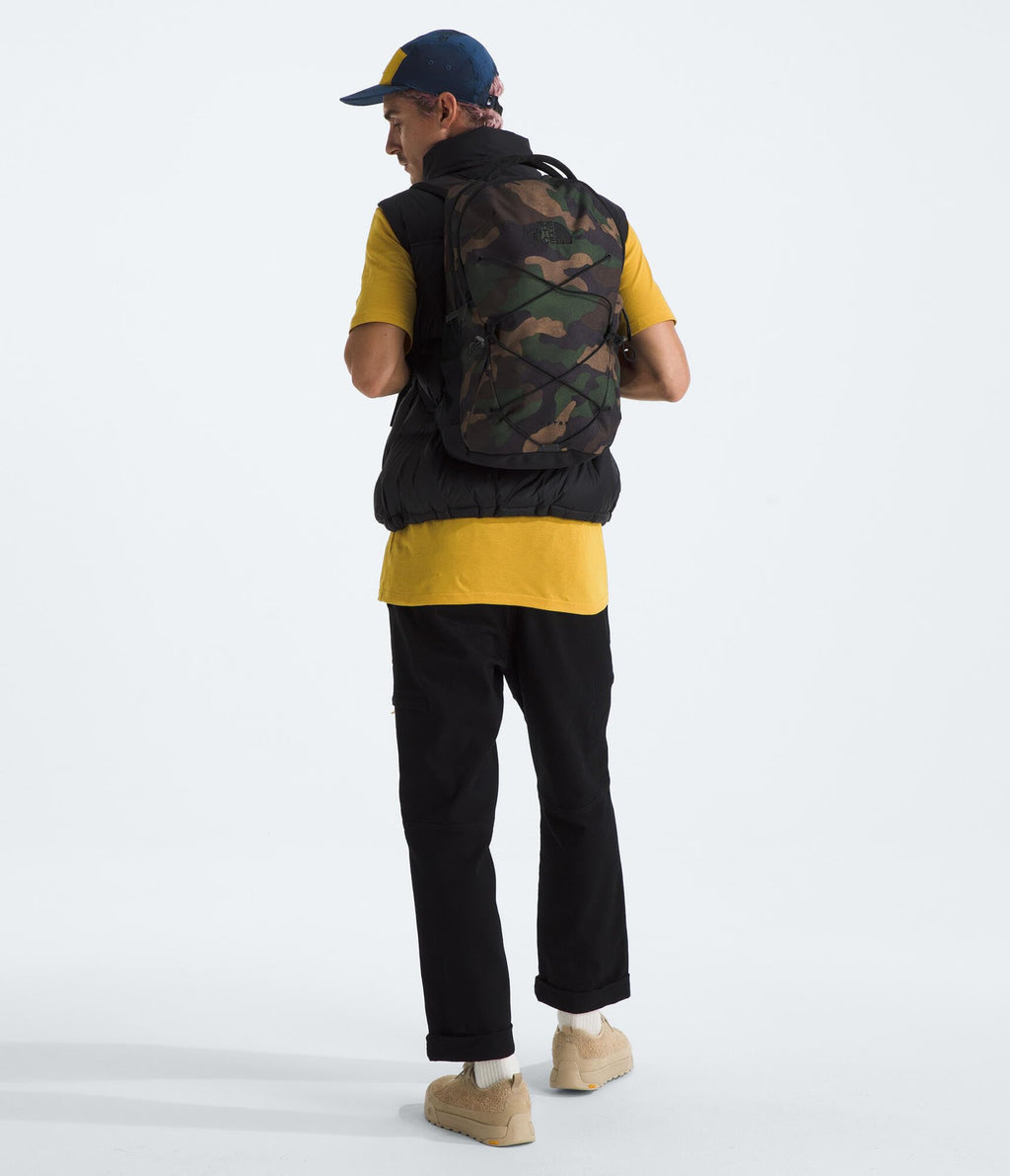 The North Face Jester Everyday Laptop Backpack - Commuter Daypack, Water Repellent, Laptop Sleeve, TNF Black-NPF, One Size | 28L recycled polyester with DWR finish, padded 16 in sleeve, chiropractor-endorsed FlexVent suspension, bottle pockets