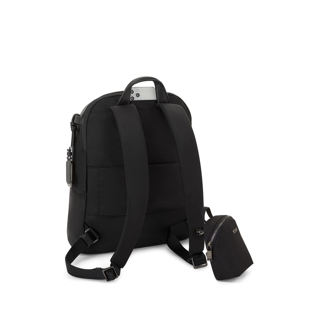 TUMI - Voyageur Halsey Backpack - Travel Backpack - For Business, Fashion, Commute - Holds Up to 14" Screens - Black & Gold