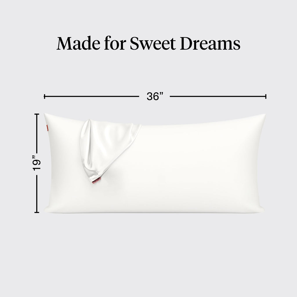Kitsch Satin Pillowcase with Zipper - Standard Size, Leopard | Softer Than Silk Pillow Cases, Smooth Cooling Satin Pillow Case for Hair and Skin, Wrinkle-Free, Machine Washable
