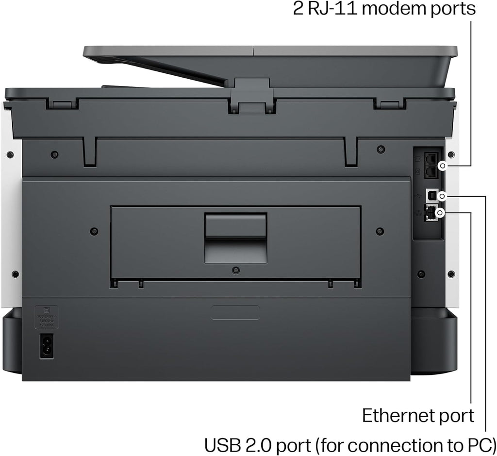 HP OfficeJet Pro 9135 Wireless All-in-One Color Inkjet Printer, Print, Scan, Copy, Fax, ADF, Duplex Print/scan, Best-for-Office, 3 Month Trial of Instant Ink Included, AI-Capable (C2WM0A)