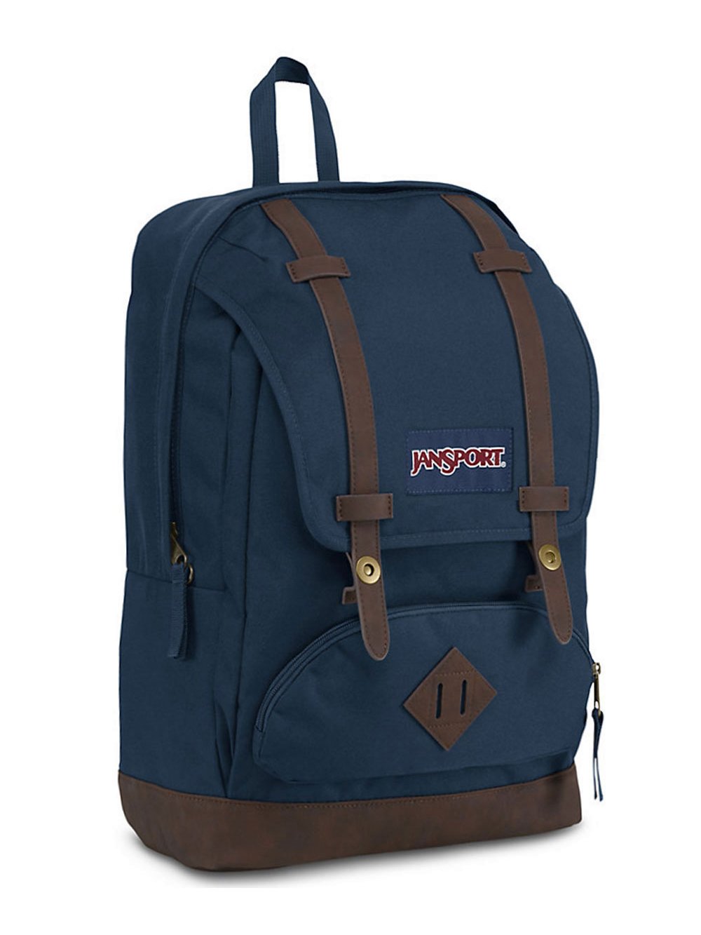 JanSport Cortlandt Laptop Backpack, Misty Rose, 15” Laptop Sleeve-Synthetic Leather Shoulder Computer Bag with Large Compartment, Padded Straps-Book Rucksack for Men, Women
