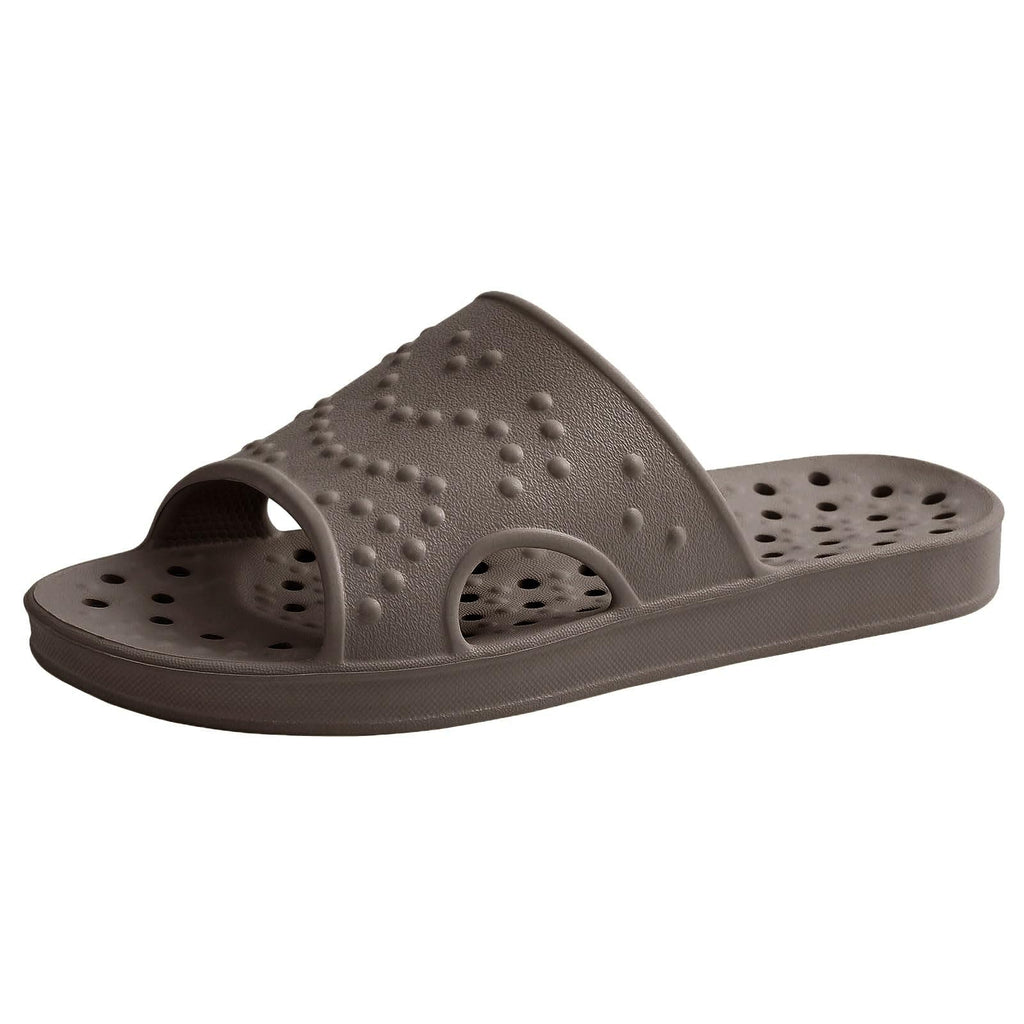 shevalues Shower Shoes for Women Men with Arch Support Quick Drying Pool Slides Lightweight Beach Sandals with Drain Holes