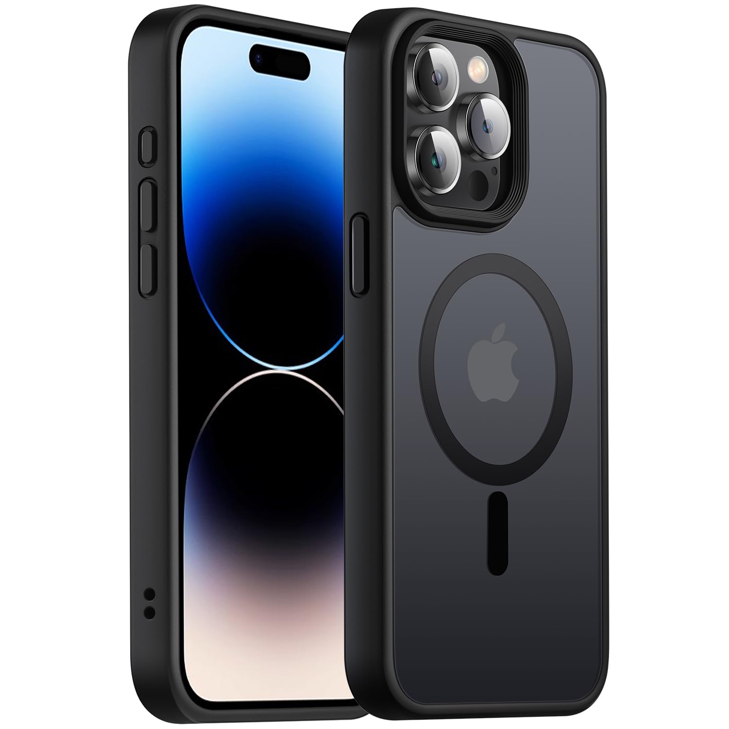 for iPhone 17 Pro Max case with Camera Lens Protector[10Ft Military-Grade Protection] Compatible with fit MagSafe Shockproof Slim Thin Cover case for iPhone 17 Pro Max 6.9 inch, Orange Bumper