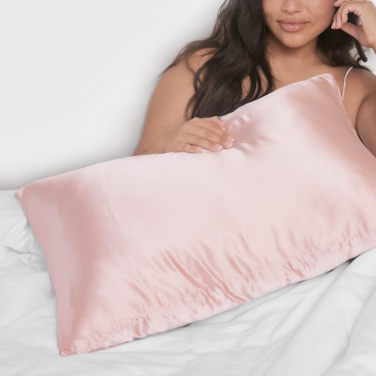 Kitsch Satin Pillowcase with Zipper - Standard Size, Leopard | Softer Than Silk Pillow Cases, Smooth Cooling Satin Pillow Case for Hair and Skin, Wrinkle-Free, Machine Washable