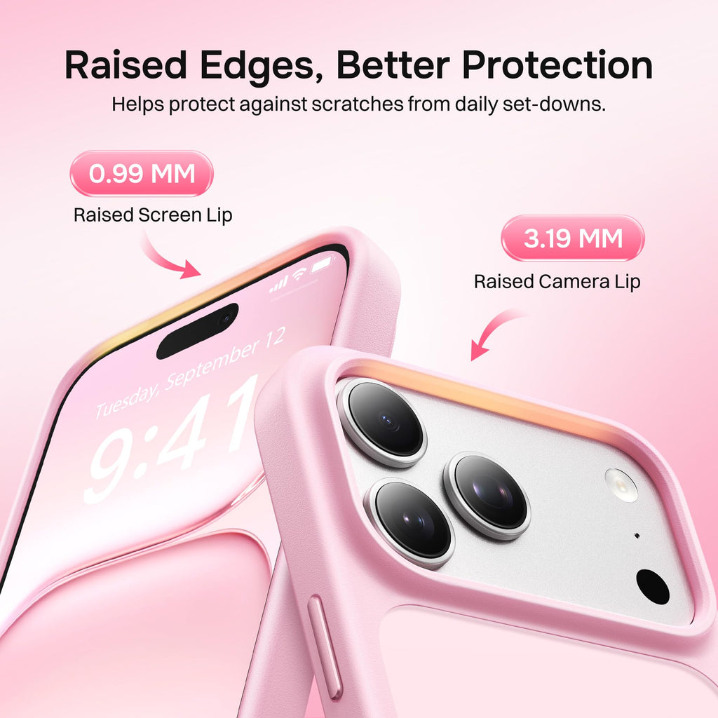 Magnetic for iPhone 17 Pro Max Case, Compatible with MagSafe, [Military Grade Drop Protection] Translucent Matte Shockproof Protective Anti-Fingerprint Phone Case, 6.9", Dark Purple