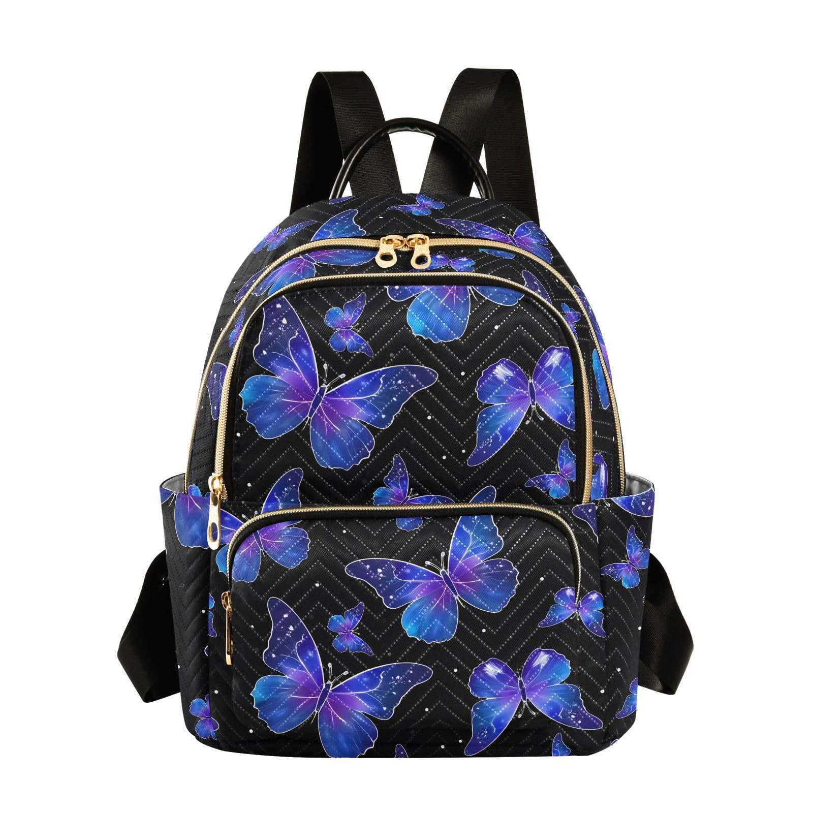ALAZA Sun Moon Stars Witchy Small Backpack Purse for Women Travel Bag Fashion Daypack Back Pack Shoulder Bag