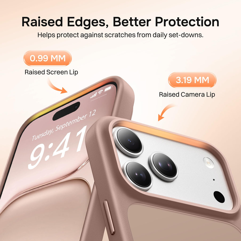 Magnetic for iPhone 17 Pro Max Case, Compatible with MagSafe, [Military Grade Drop Protection] Translucent Matte Shockproof Protective Anti-Fingerprint Phone Case, 6.9", Dark Purple