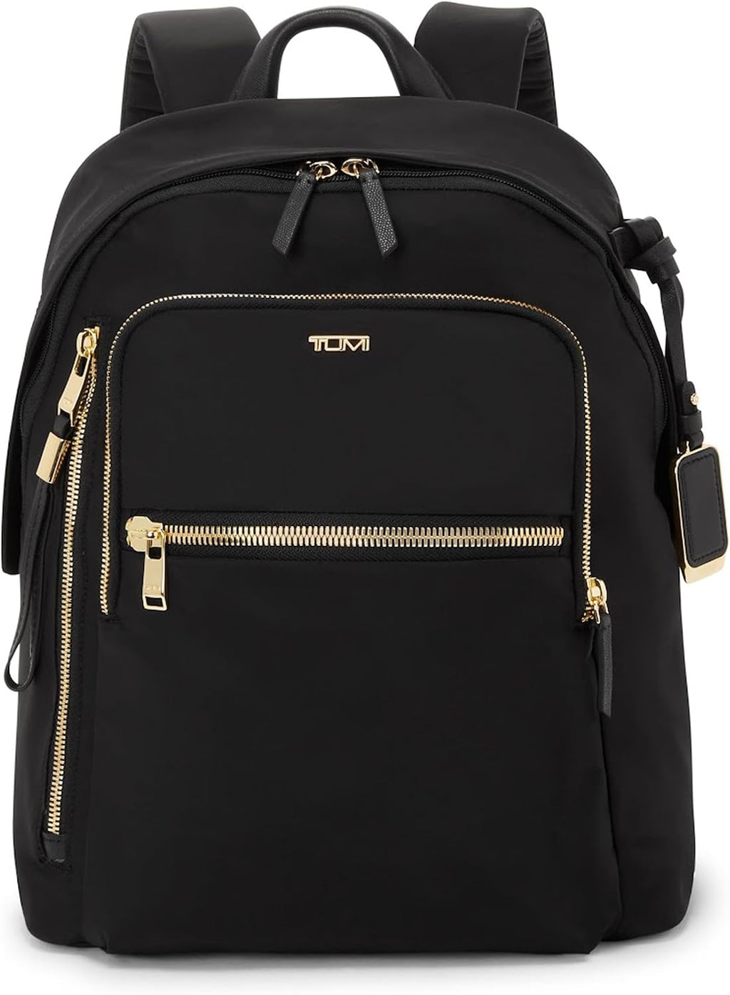 TUMI - Voyageur Halsey Backpack - Travel Backpack - For Business, Fashion, Commute - Holds Up to 14" Screens - Black & Gold