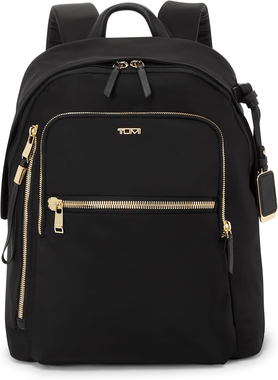 TUMI - Voyageur Halsey Backpack - Travel Backpack - For Business, Fashion, Commute - Holds Up to 14" Screens - Black & Gold