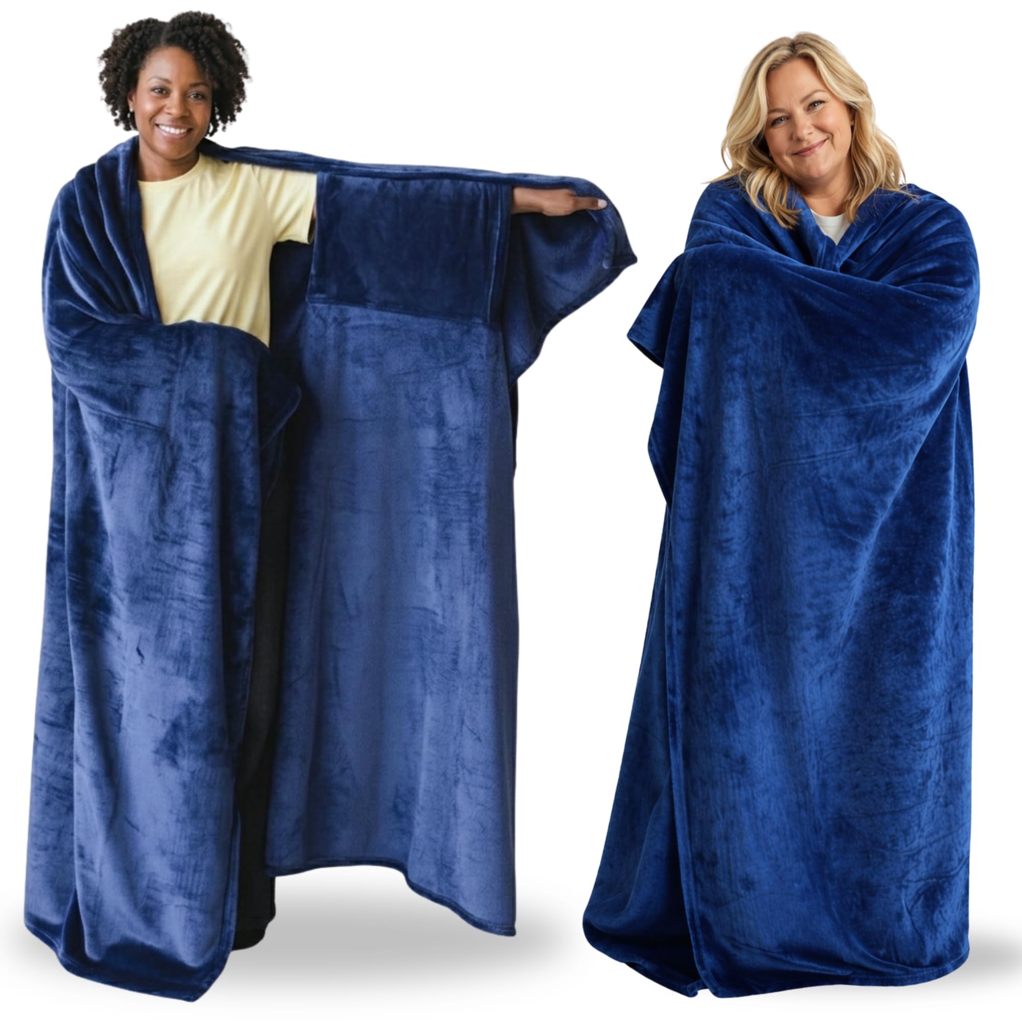 Super Blanky Wearable Blankets for Women & Men, Graduation Day Gift for Her, Cozy Gifts for Women, Wife Birthday Gifts Ideas