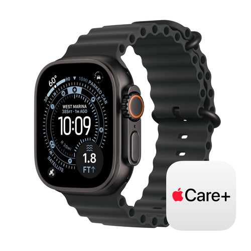 Apple Watch Ultra 3 [GPS + Cellular 49mm] Running & Multisport Smartwatch w/Rugged Titanium Case w/Black/Charcoal Trail Loop - S/M. Satellite Communications, Advanced Health & Fitness Tracking