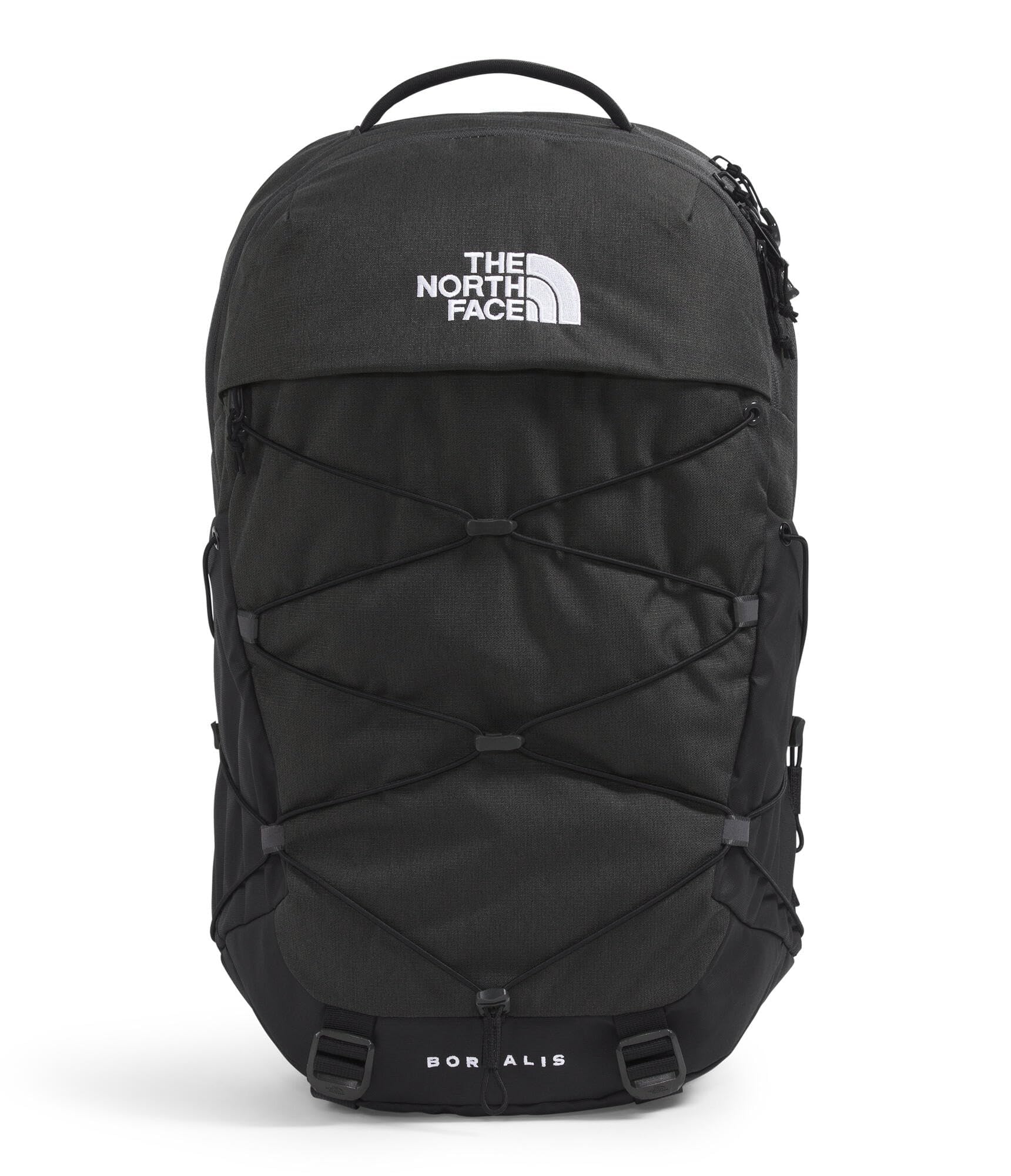 The North Face Jester Everyday Laptop Backpack - Commuter Daypack, Water Repellent, Laptop Sleeve, TNF Black-NPF, One Size | 28L recycled polyester with DWR finish, padded 16 in sleeve, chiropractor-endorsed FlexVent suspension, bottle pockets
