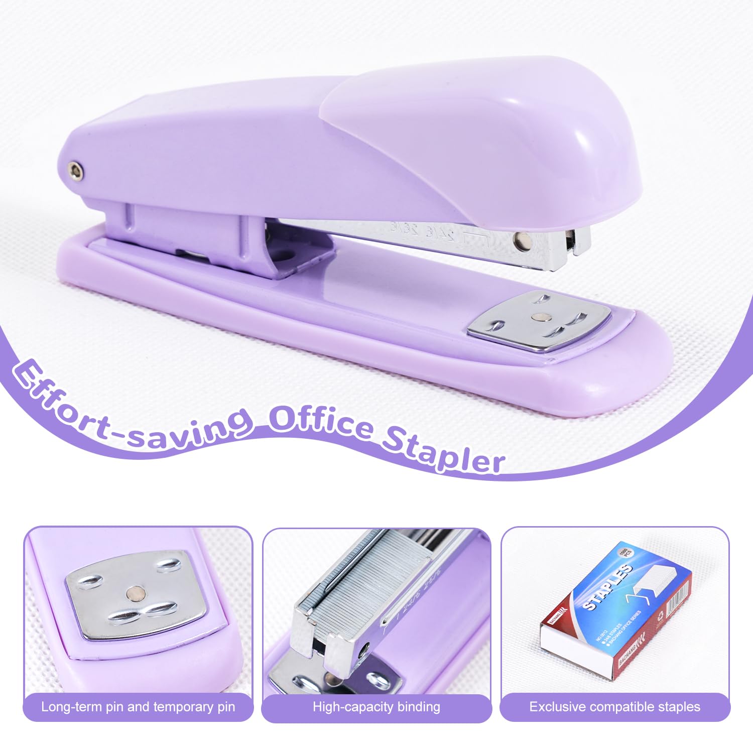 Gawsey Pink Desk Organizers and Accessories with Desk Organizer 360° Rotating Pen Holder and Office Supplies, Cute Stationery Supplies Set