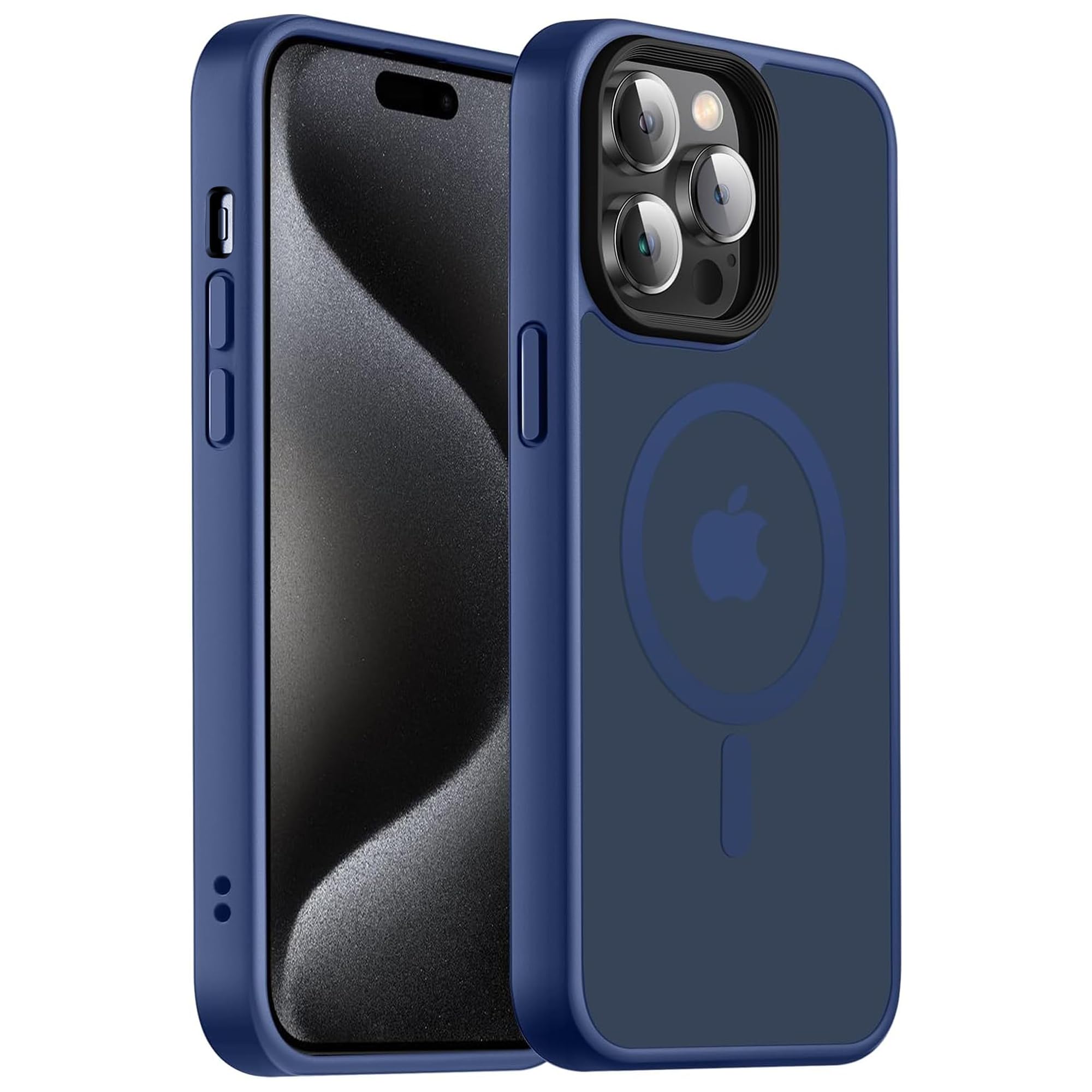 for iPhone 17 Pro Max case with Camera Lens Protector[10Ft Military-Grade Protection] Compatible with fit MagSafe Shockproof Slim Thin Cover case for iPhone 17 Pro Max 6.9 inch, Orange Bumper