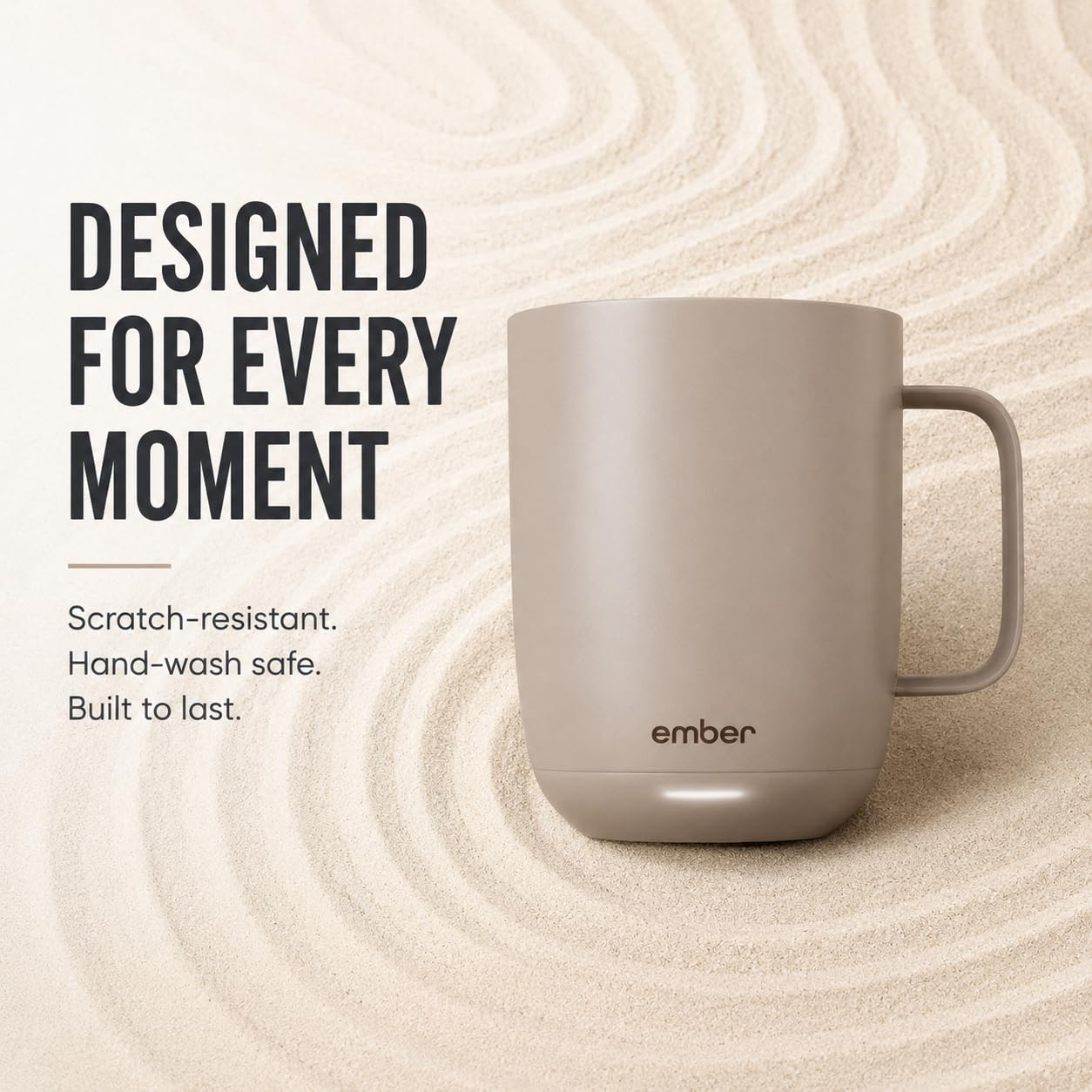 Ember Temperature Control Smart Mug 2, 14 Oz, App-Controlled Heated Coffee Mug with 80 Min Battery Life and Improved Design, White