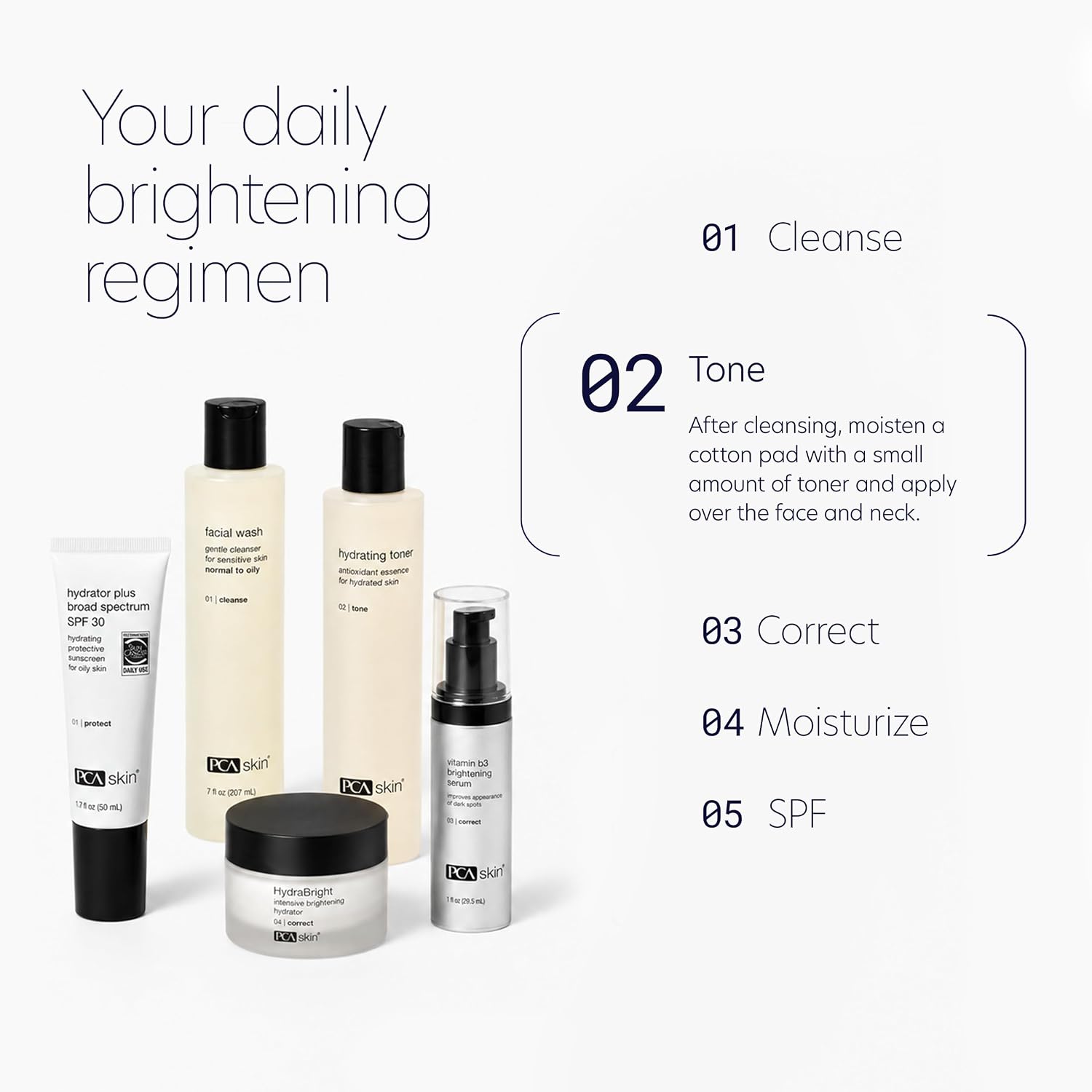 PCA SKIN Hydrating Face Toner - Alcohol-Free Moisturizing Antioxidant Facial Treatment to Purify Pores, Alcohol-Free & Non-Comedogenic Formula