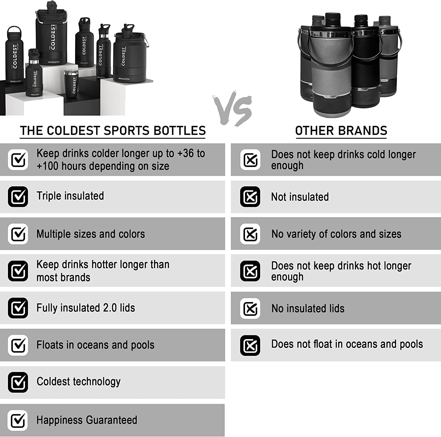 Coldest Insulated Water Bottle with Straw Lid - Stainless Steel Metal Insulated Bottle for Men & Women (Oceanic Green, 32 oz)