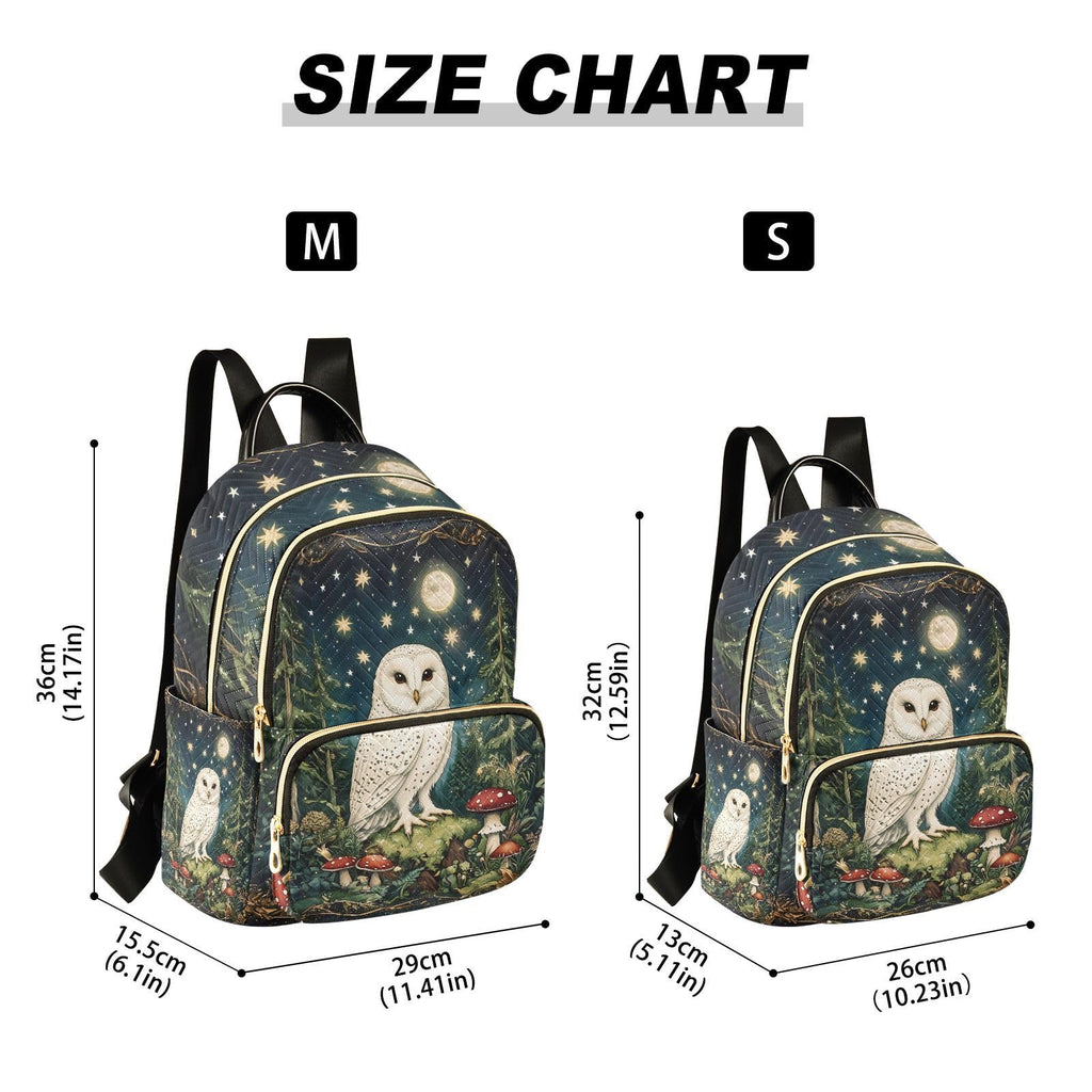 ALAZA Sun Moon Stars Witchy Small Backpack Purse for Women Travel Bag Fashion Daypack Back Pack Shoulder Bag