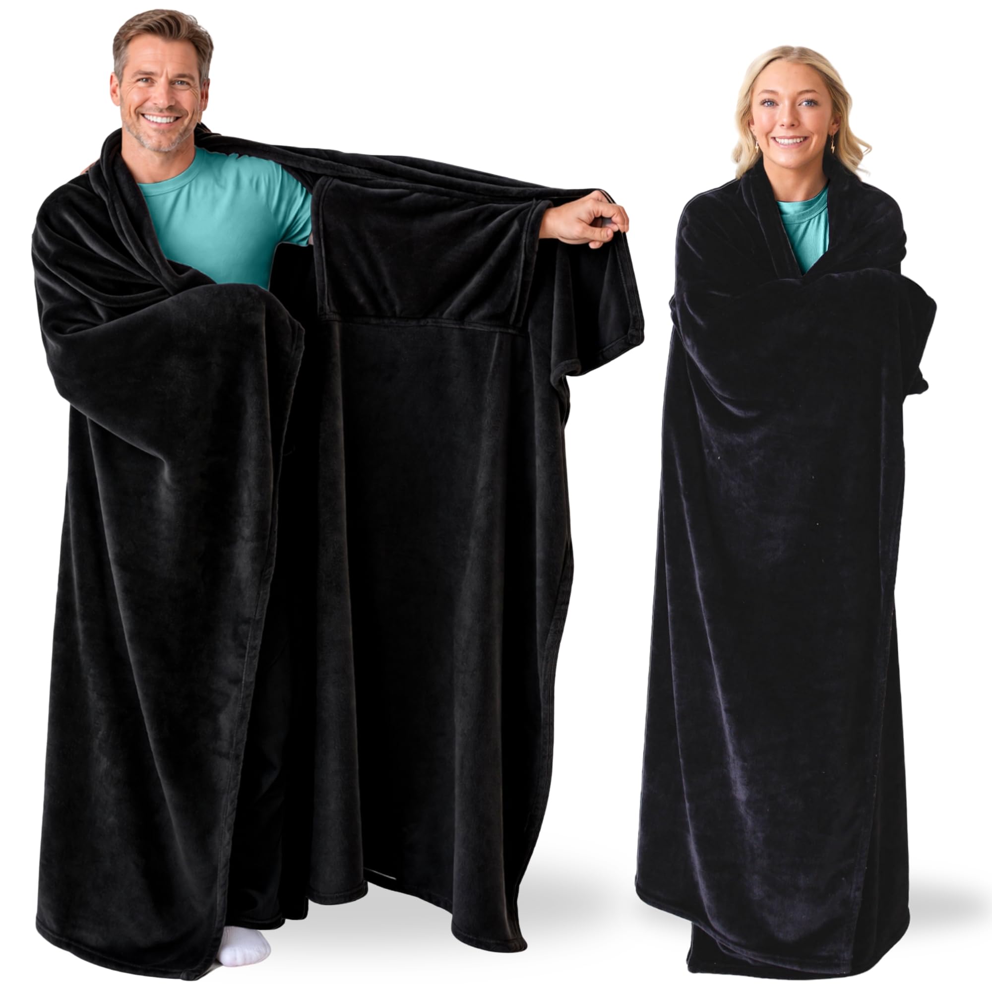Super Blanky Wearable Blankets for Women & Men, Graduation Day Gift for Her, Cozy Gifts for Women, Wife Birthday Gifts Ideas