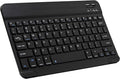 Ultra-Slim Bluetooth Keyboard Portable Mini Wireless Keyboard Rechargeable for Apple iPad iPhone Samsung Tablet Phone Smartphone iOS Android Windows (10 inch Light Green)